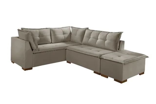 SOFÁ CANTO INOVE MOLAS BONNEL OFERTA R3 - Foto 2