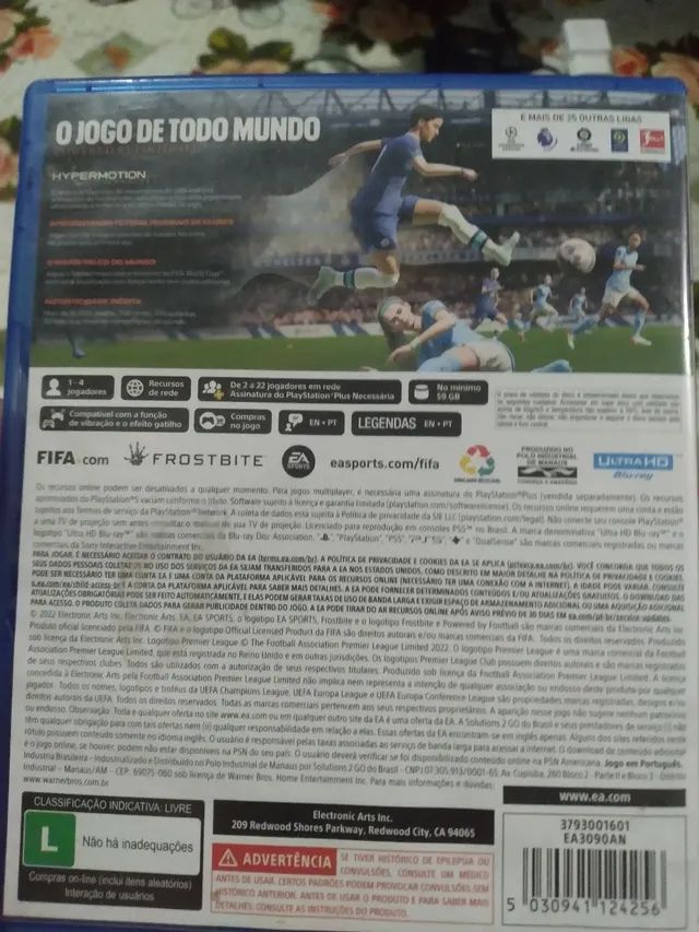 Jogo Ps5 Fifa 23 - EA3090AN