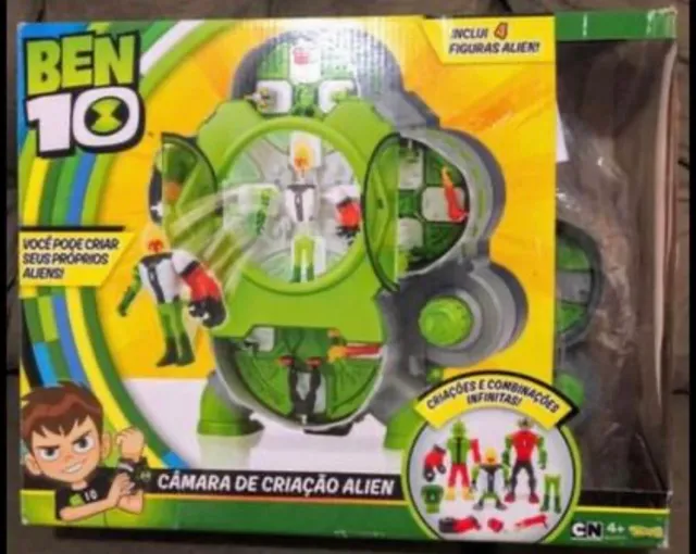 Boneco Ben 10 Personagens Infantis Ben 10 Divertido Bonecos Aliens
