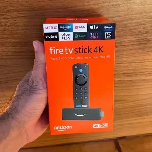 Fire Tv Box 4k Tv Stick 3 Inclui Comandos Da Tv Com Atalhos - GR Eletrônicos