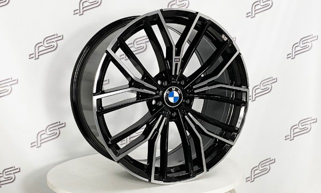  Rodas Bmw G20 Preto Diamantado 5x112 - 20x8 e 20x9 - Foto 2