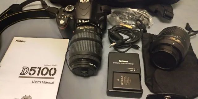 nikon d5100 battery and charger