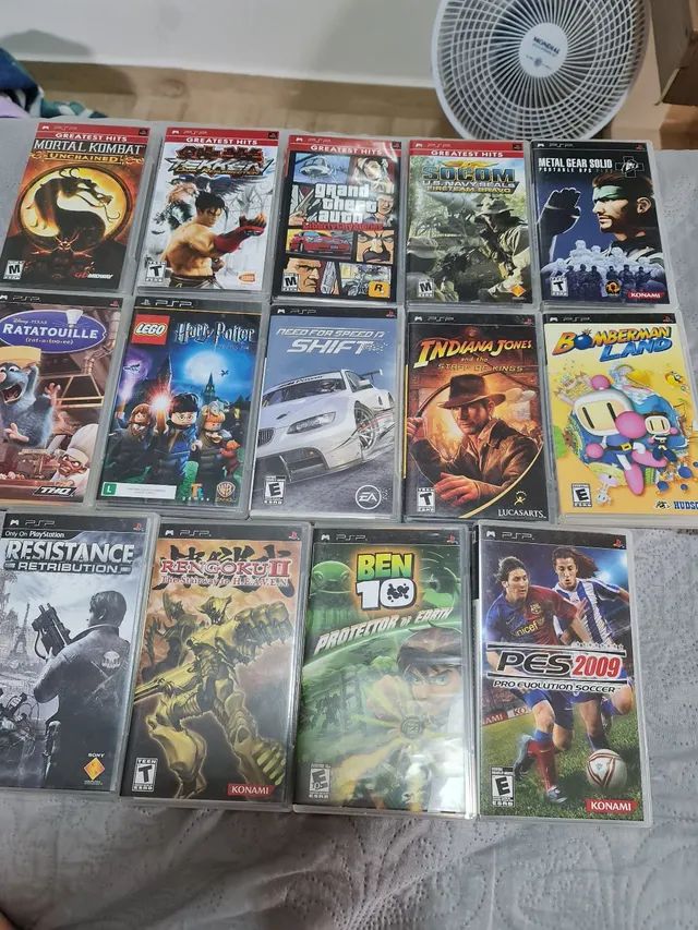 Jogos p/ PSP (envio online) - Videogames - Jardim São Francisco, Almirante  Tamandaré 1257311209