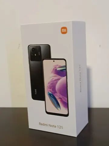 Celular smartphone xiaomi note 12s 256gb 8gb onyx black preto