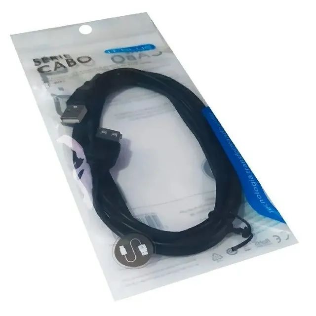 Cabo Extensão USB macho USB fêmea 2 metros - Foto 4