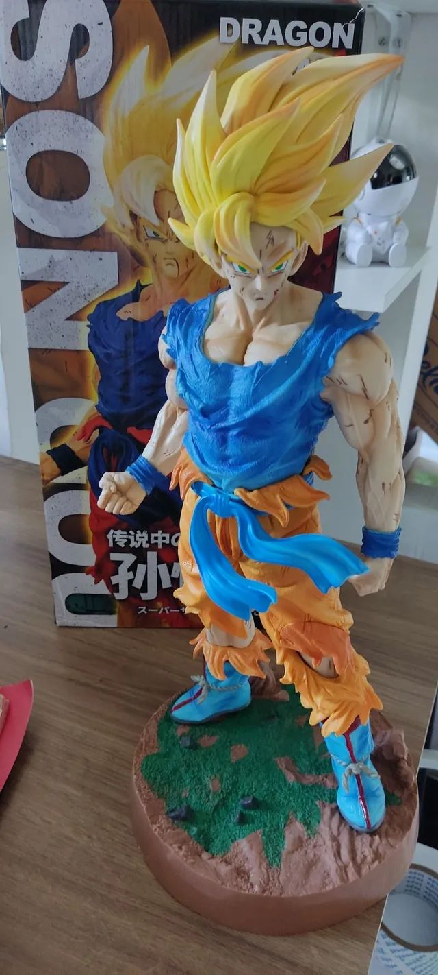 Dragon Ball Vegeta Super Sayajin 1/4 44cm Estatueta Grande