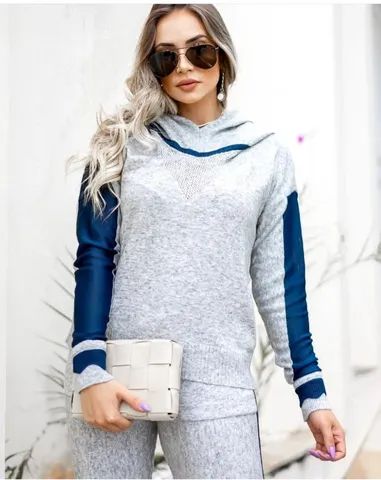 Conjunto tricot feminino Novo - Foto 3