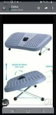 APOIO PARA DESCANSO DE PÉS COM REGULAGEM 