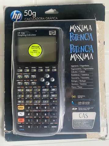 Kit C 10 Calculadora Científica Hp 10s+ 240 Funções Original