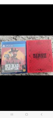 Red Dead Redemption 2 Ps4 - Jogo + Steelbook + Mídia Física + Mapa