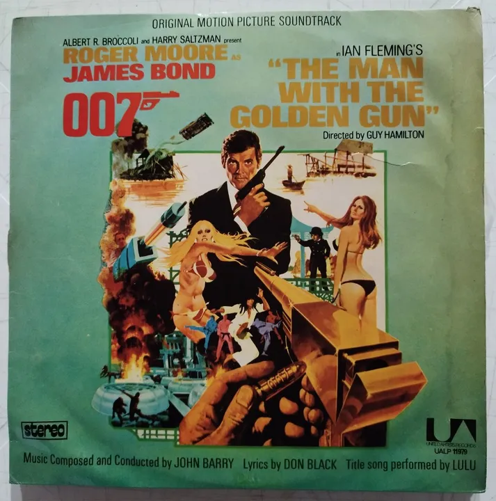 LP 007 Trilha Sonora do Filme: 007 contra o homem com a p. de ouro.