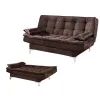 Sofá Cama Agatha Casal 3 Lugares com Encosto Reclinávelares com Encosto Reclinável - Foto 2