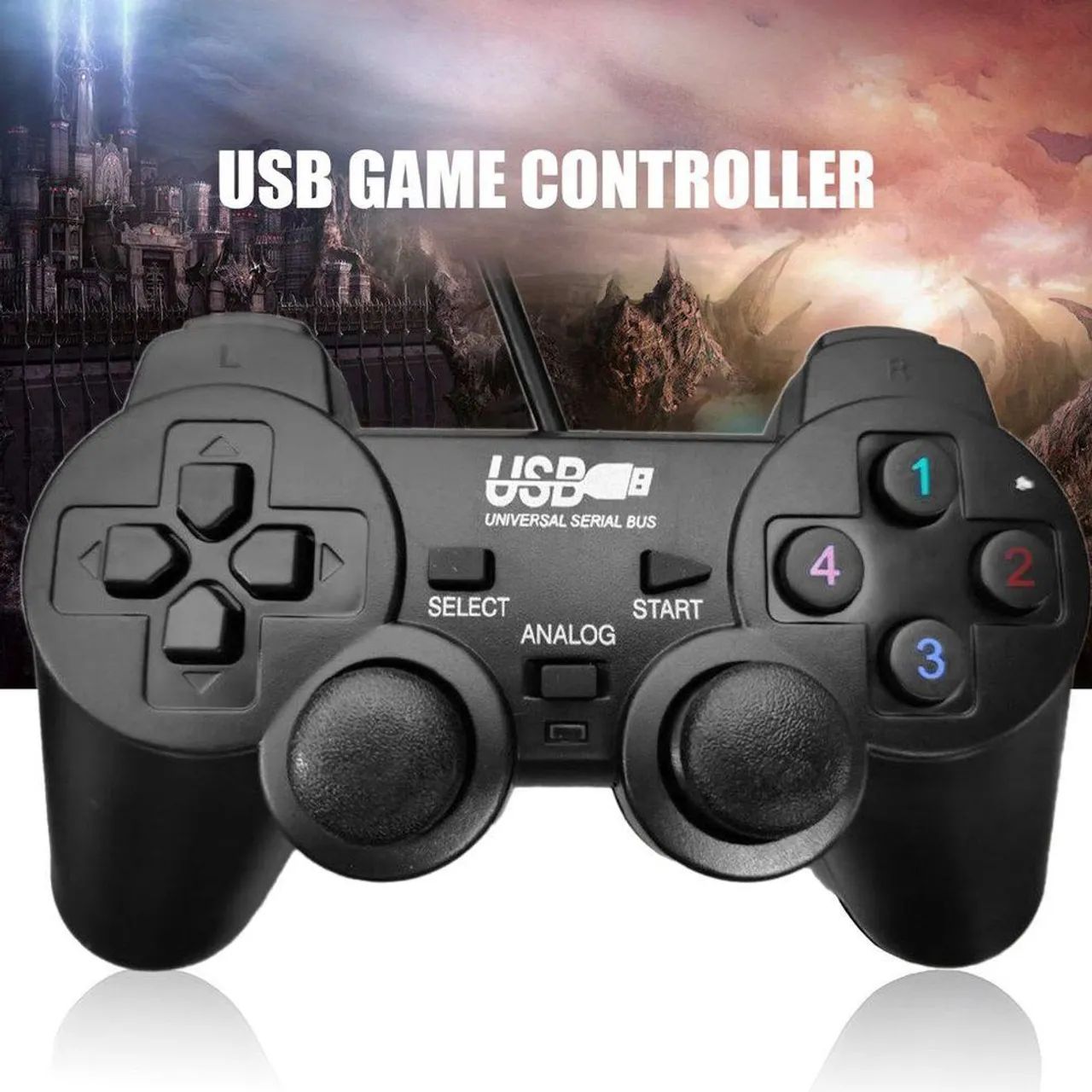 Controle de Jogo USB para PC joystick ps3 computador