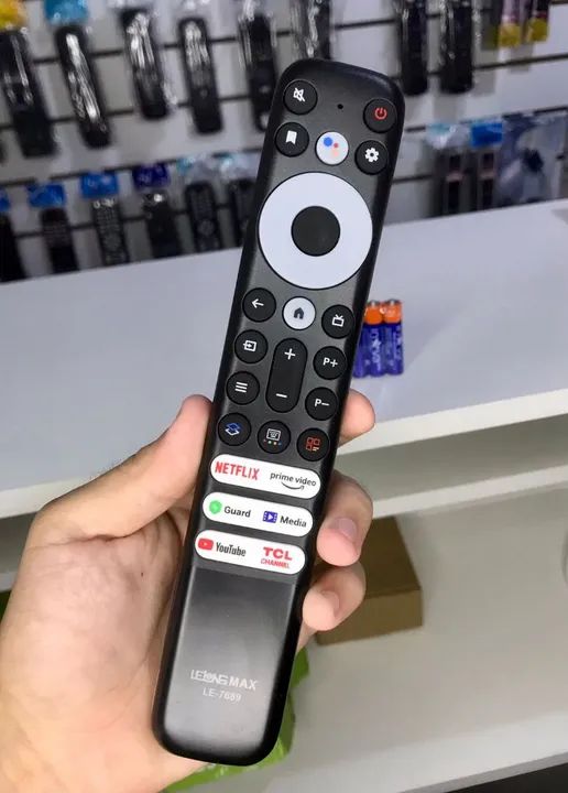 Controle tcl smart Android tv / acompanha pilhas 