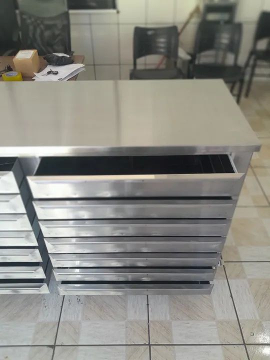 Gaveteiro Pizzaria Inox! - Foto 2