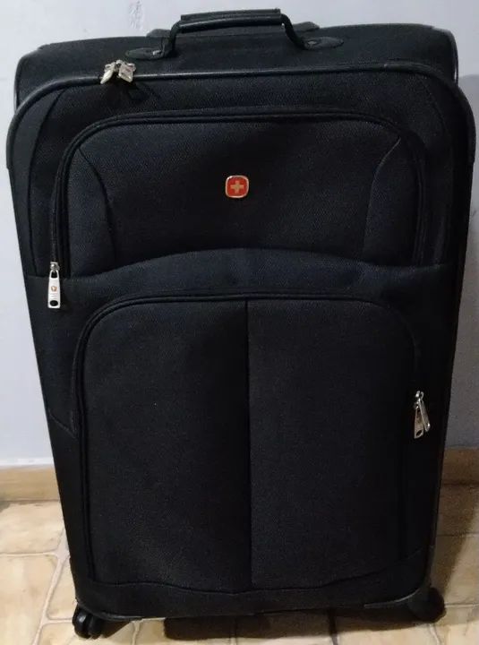 Mala de Viagem Preta - Grande - Excelente Estado