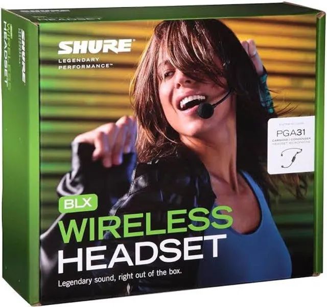 Shure Sistema de microfone sem fio BLX14/P31 com microfone Headset PGA31  - Foto 3