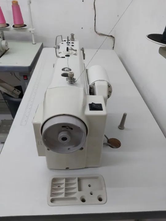 Maquina Reta Industrial Motor Direct Drive Corte de Linha Automatico - Foto 5