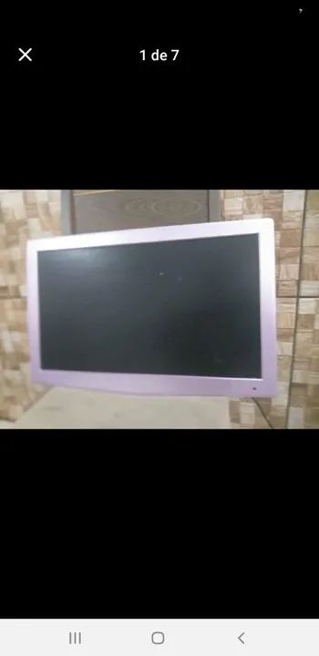 TV Philco led digital 24 polegadas Tela quebrada só 70 reais 