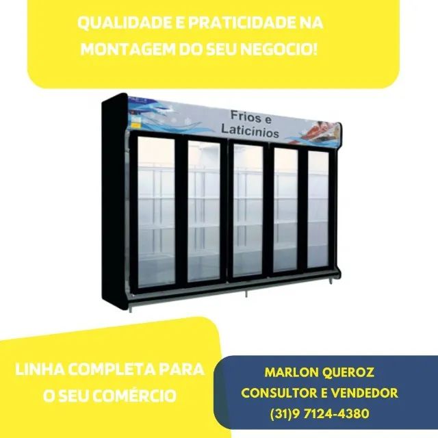 Refrigerador 5 Portas Polo Frio 220v