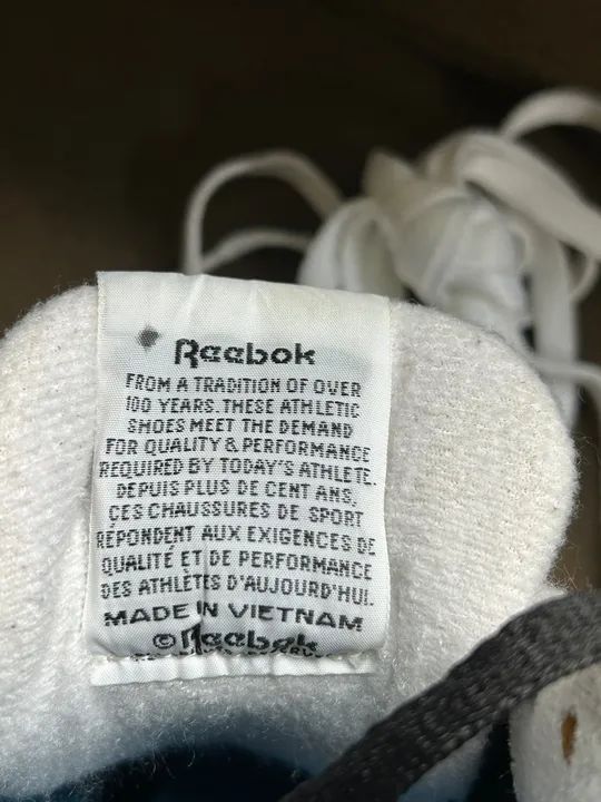 Tênis Reebok Classic Preto e Branco original  - Foto 5