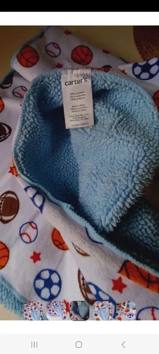 Manta carters fofa!! - Foto 2