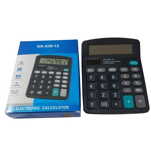 CALCULADORA ELETRONICA KK-838 12 DIGITOS - Foto 2