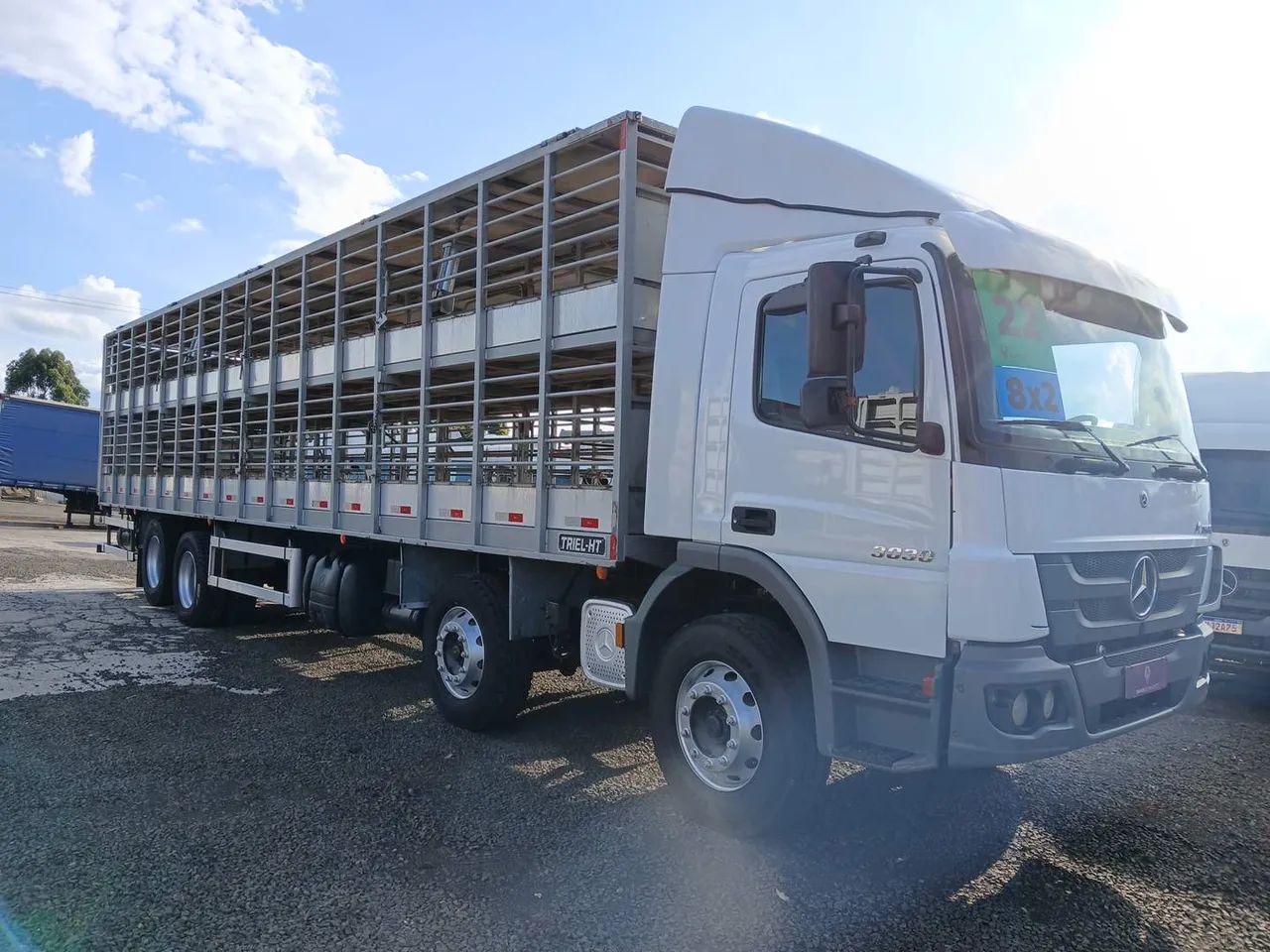 Mercedes-Benz Atego 3030/48 8X2 2022/2022 Vamos Seminovos Chapecó