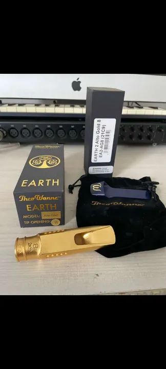 Boquilha para Sax Alto Theo Wanne Earth 8 Sax Alto - Foto 5