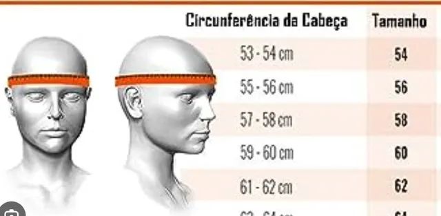 capacete  oxelo tamanho 55-58 - Foto 4