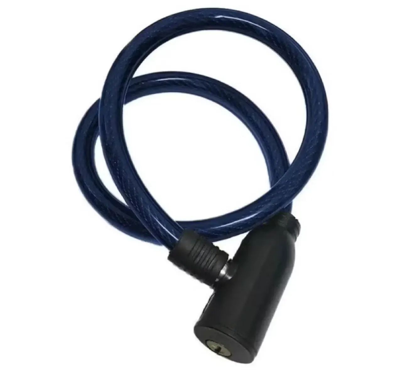 Corrente Cadeado para bicicleta bike capacete de moto com chave reserva - Foto 5