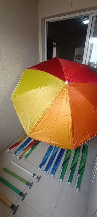 GUARDA SOL mor medidas 1,80 x alt 2,00 m