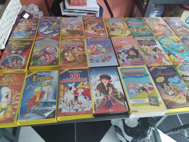 26 fitas de desenhos em VHS 64860944577538124