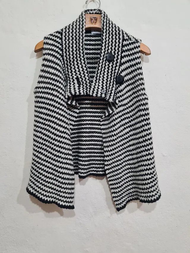 Colete  lã marca Collins tam m semi novo  - Foto 2