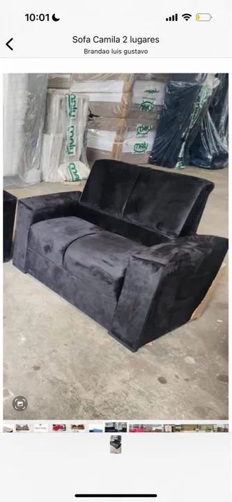 Sofá 2 lugares Camyla