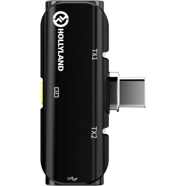 Microfone Sem Fio Hollyland Lark C1 Duo USB-C - Novo lacrado! - Foto 3