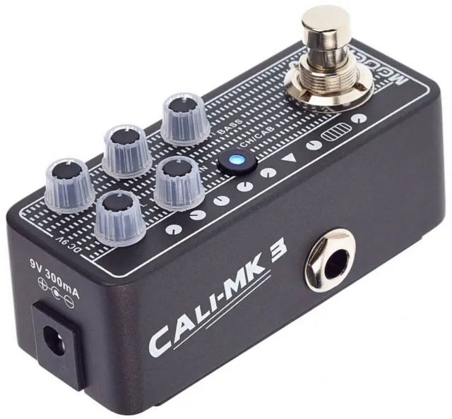 Pedal Preamp Mooer Cali Mk3 Mesa Boogie Pré Amp Guitarra - Foto 3
