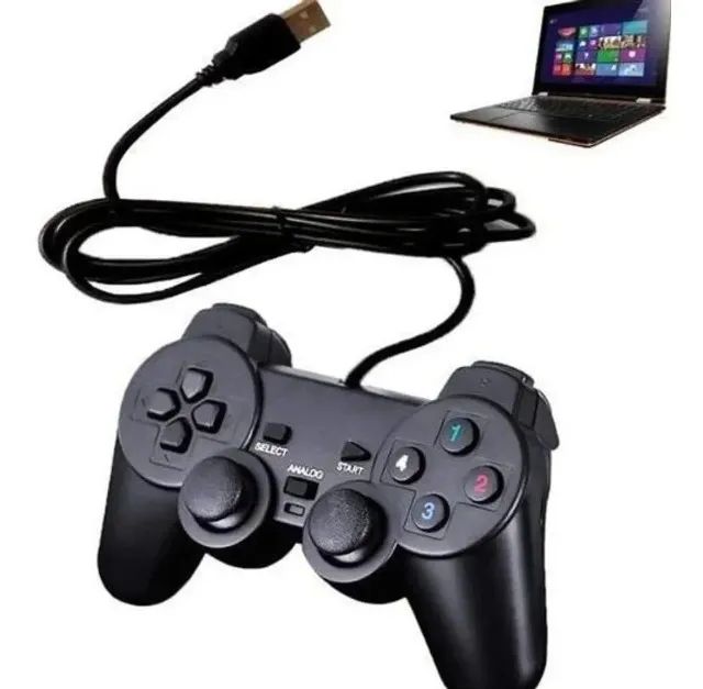 Controle Usb Joystick Gamer Para Pc ou notebook - Foto 6
