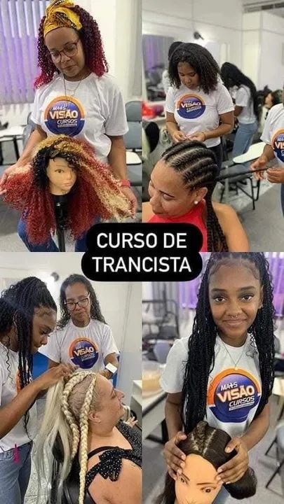 Aprenda ser uma trancista Profissional e ganha muito dinheiro ? trabalho pra vc ! - Foto 6