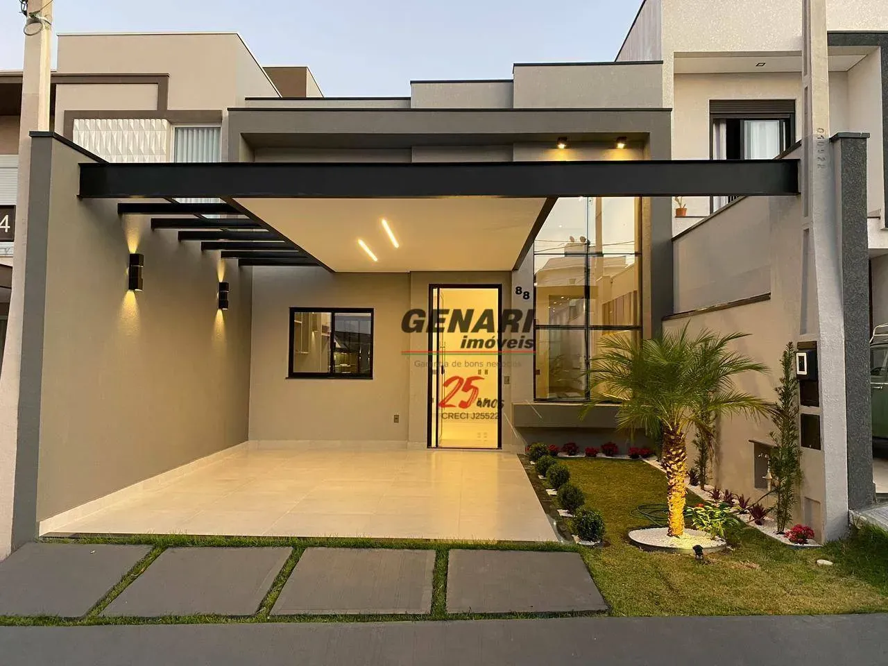 Casa com 3 quartos à venda, 125 m² por R$ 1.275.000 - Condomínio Jardins do Império - Inda