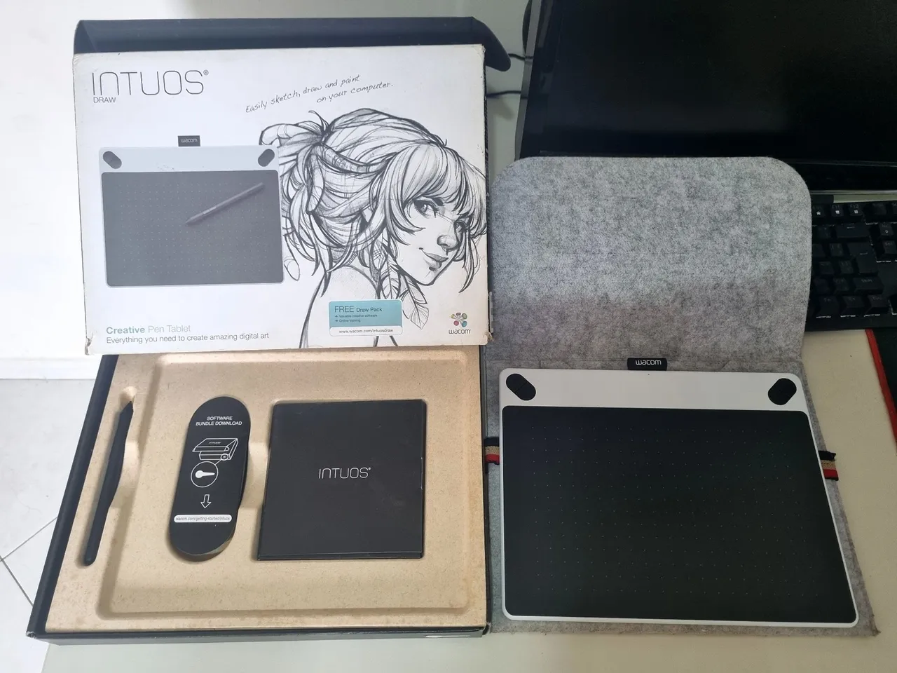 MESA DIGITALIZADORA WACOM INTUOS DRAW