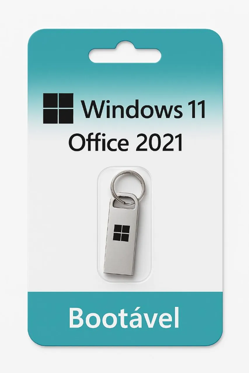 Pen Drive Bootável Windows 11 + Office 2021