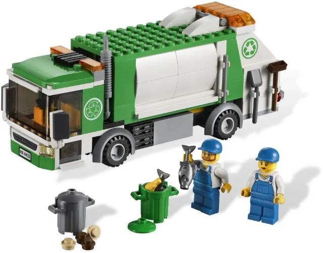 Lego City Caminhão de Lixo - "Garbage Truck #4432"