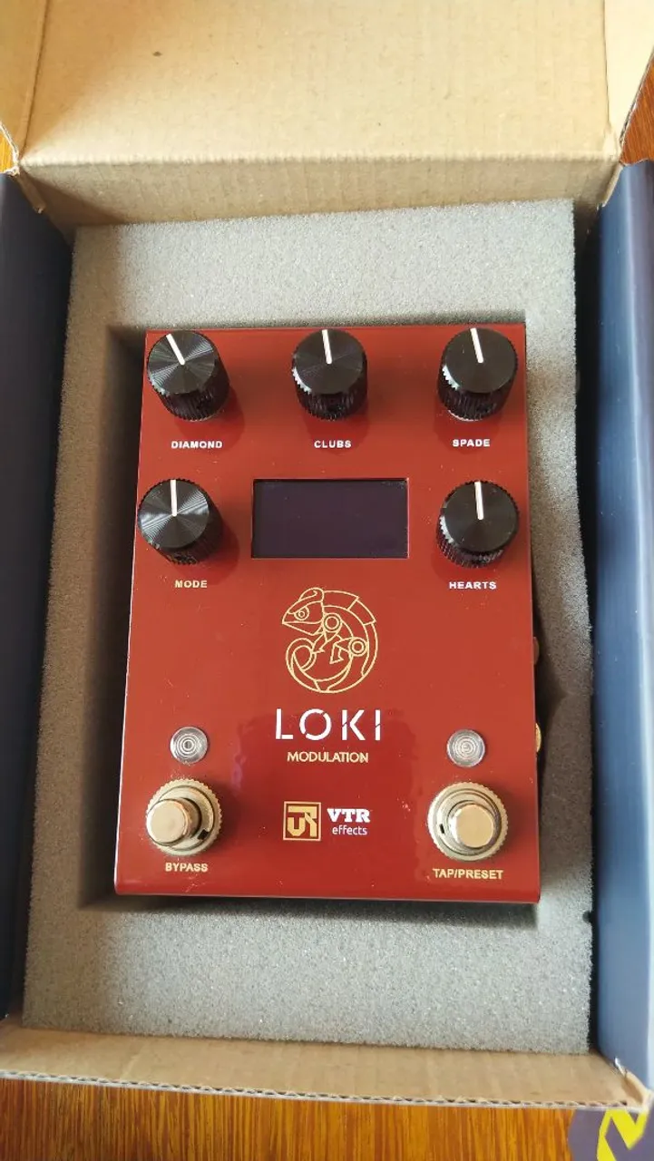 Pedal Loki Modulation VTR Effects
