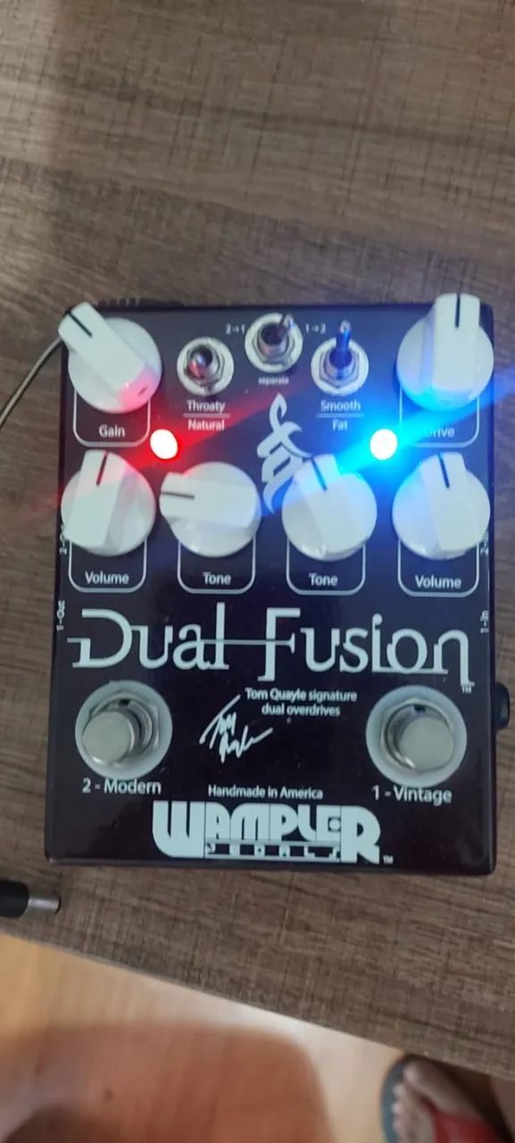 Pedal de guitarra dual fusion wampler - Instrumentos musicais