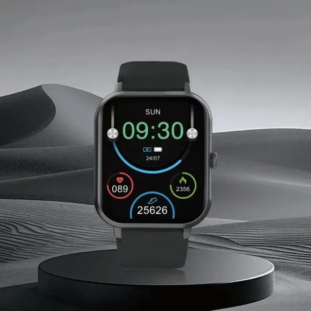 Relógio Smartwatch Inteligente Preto PEI-WAT6 - PEINING  COD: 4989 - Foto 4