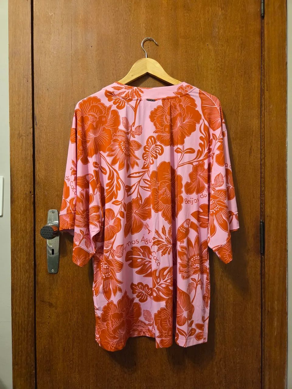 Conjunto saída de praia c/ kimono + shorts c/etiqueta da UV LINE *NÃO VENDO SEPARADO* - Foto 4