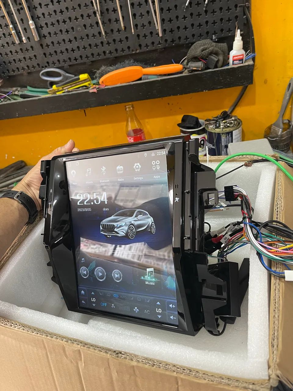 Multimídia SW4 Android Tesla64168598356994120