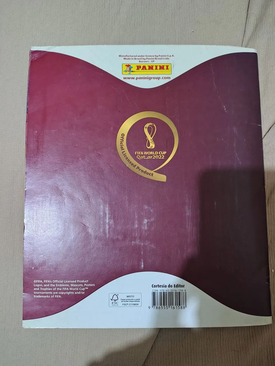 Álbum capa mole copa do mundo de 2022 completo  - Foto 2