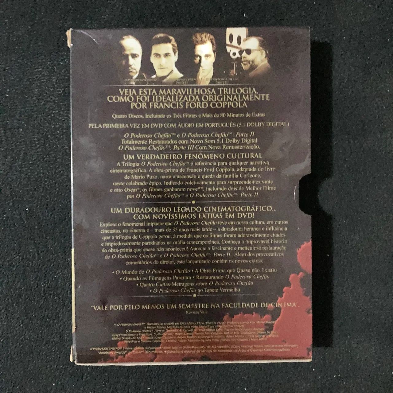 O Poderoso Chefão - The Coppola Restoration (box 4 DVDs) - Foto 2